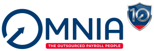 Omnia Anniversary Logo Blue